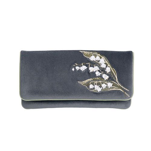 Кошелек "Ландыш" серый MASHU POUCH