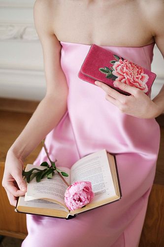 Кошелёк "Pollen Пион" MASHU POUCH