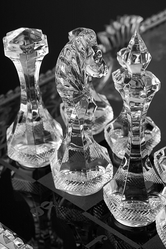 Шахматы из хрусталя AVDEEV CRYSTAL