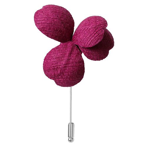 Бутоньерка "Трехлистник" розовый FLOWER ME